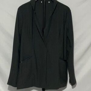 Gray Pinstripe Women's Jacket